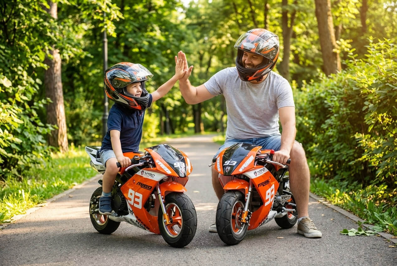 Tribo 50cc Pocket Bike Mini Moto Racing Bike